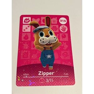 Animal Crossing Amiibo Card Zipper 316